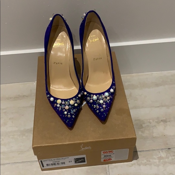 Christian Louboutin Shoes - Candidate 100 Veau Velours